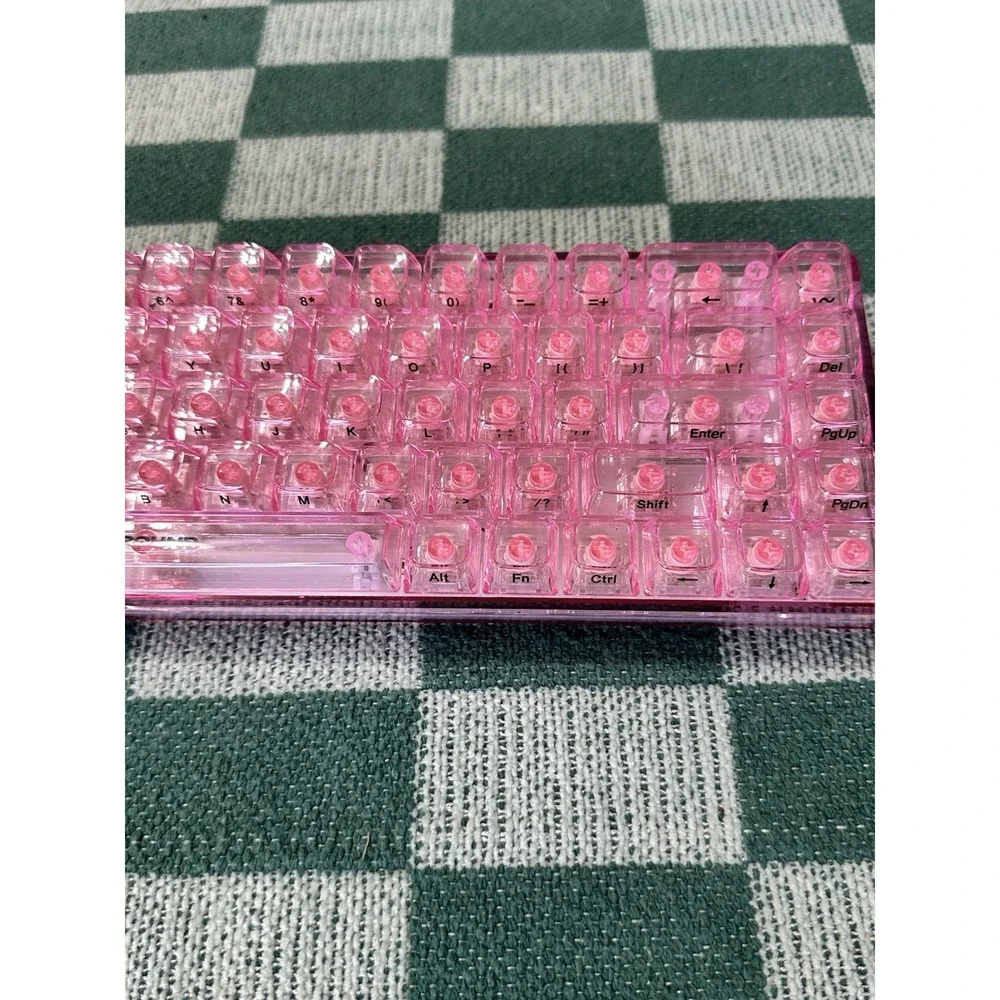 Higround Basecamp 65 Keyboard - Rare Rose Quartz Color Fast Shipping